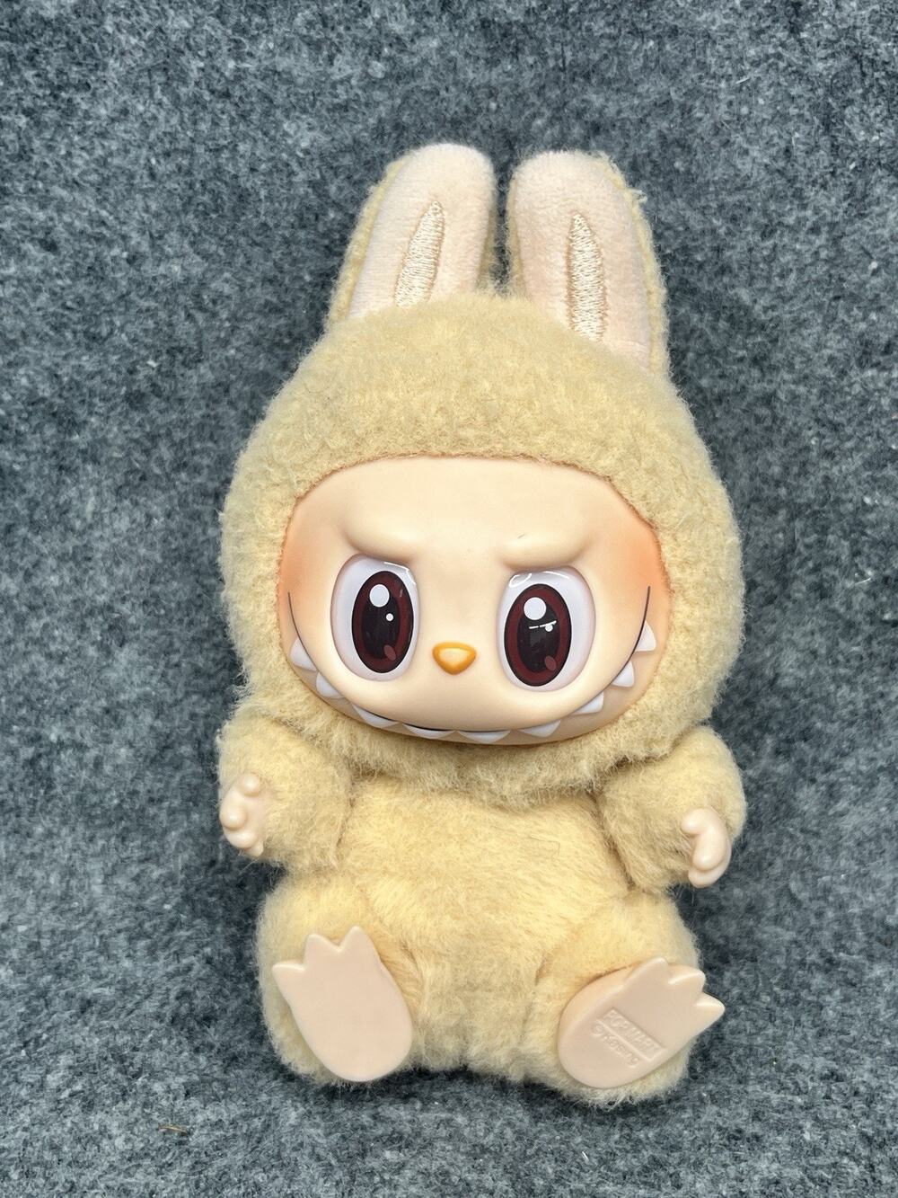 Pop Mart Labubu The Monsters Have a Seat Vinyl Plush Baba Beige Preowned No Box